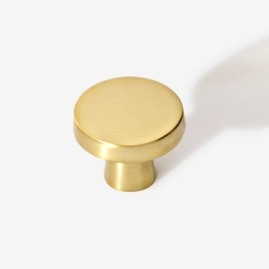 Puxador para Móvel Ponto Zamac (Pompeia Ouro Fosco)