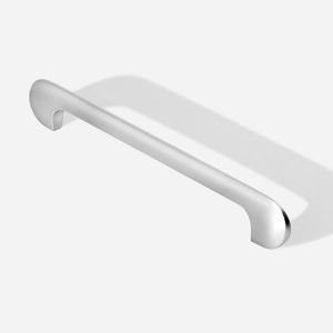 Produto Puxador para Móvel Alça Sobrepor 160 mm Zamac (Pompeia Escovado)