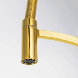 Torneira Monocomando Gourmet de Cozinha (Riviera Dourada)