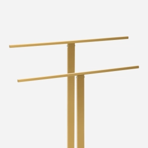 Toalheiro de Piso em Inox (Bellini Dourado)