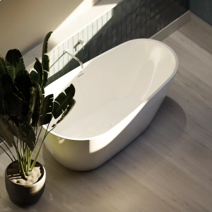 Banheira de Imersão Acrílica 150 cm (Moss Branca) - Outlet