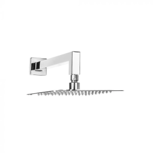 Ducha de Inox Quadrada 20x20 cm de Parede (Cromada)