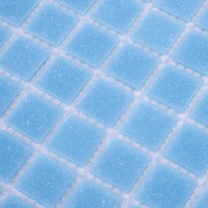 Pastilhas de Vidro Pigmentado (Azul Beb&ecirc;)