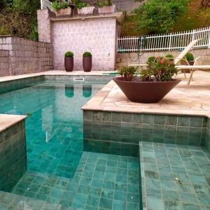 Pastilhas Cer&acirc;micas Oceans 10x10 cm (Palau Acetinado)