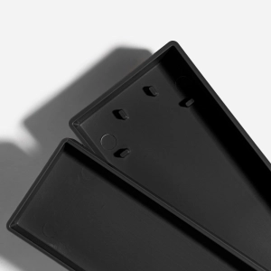 Ralo Linear Oculto 5x70 cm (Preto)