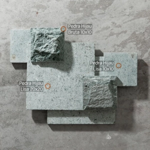 Pedra Hijau Lisa 10x10 cm - m&sup2;
