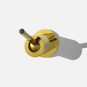 Torneira de Teto com Monocomando de Parede (Caia Dourada)