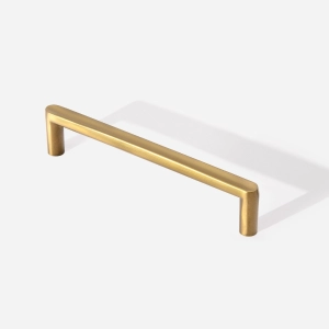 Puxador para Móvel Alça Sobrepor 128 mm Zamac (Cartago Dourado Fosco) Produto Puxador para Móvel Alça Sobrepor 128 mm Zamac (Cartago Dourado Fosco)