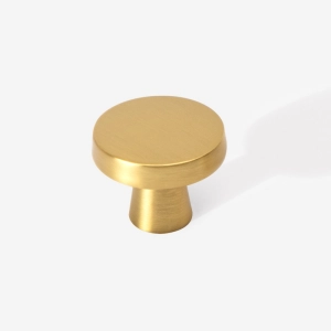 Puxador para Móvel Ponto Zamac (Pompeia Dourado Fosco)