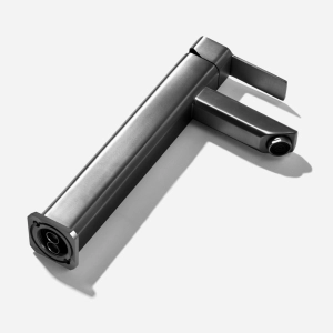 Torneira Monocomando Alta para Banheiro Inox (Adda Grafite Fosca)