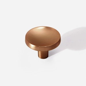 Puxador para M&oacute;vel Ponto Zamac (Cartago Ros&eacute; Gold Fosco) - Outlet