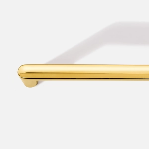 Puxador para M&oacute;vel Al&ccedil;a Sobrepor 224 mm Zamac (Cartago Dourado)