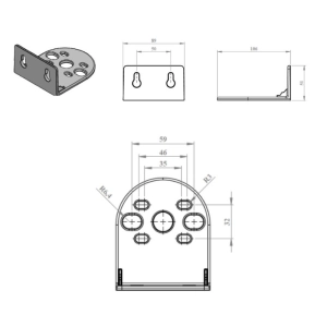 Suporte para Filtro de Torneira (Clor 5")