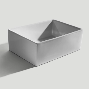 Cuba Fazenda de Cozinha Lou&ccedil;a Retangular 55x41 cm (Amalfi Branca)