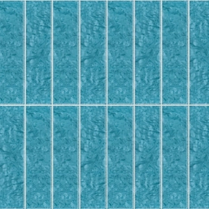 Pastilhas Cer&acirc;micas Spiagge 6x24 cm (Marino Bright)