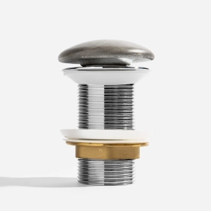 V&aacute;lvula Click de Lou&ccedil;a para Cubas (M&aacute;rmore Grigio)