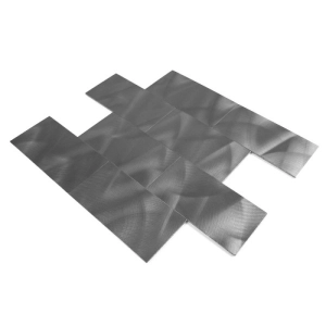 Pastilhas Adesivas Metálicas (Brick Grey)