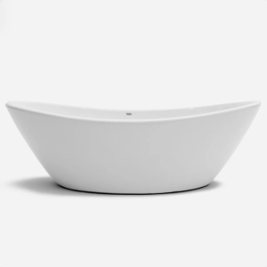 Cuba de Banheiro Lou&ccedil;a Apoio Oval 45 cm (Verona Branca)