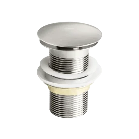 Válvula Click de Inox para Cubas (Escovada) - Outlet Produto Válvula Click de Inox para Cubas (Escovada) - Outlet