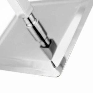 Ducha de Inox Quadrada 20x20 cm de Teto (Cromada)