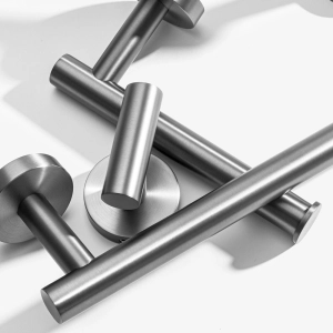 Kit de Acessórios para Banheiro Inox (Tarsila Grafite Fosco)