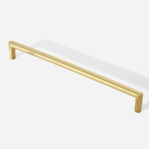 Puxador para Móvel Alça Sobrepor 224 mm Zamac (Cartago Ouro Fosco) Produto Puxador para Móvel Alça Sobrepor 224 mm Zamac (Cartago Ouro Fosco)