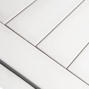 Pastilhas Cerâmicas Colors 6x24 cm (White)