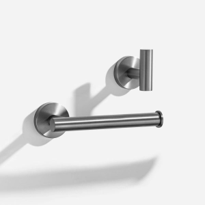 Kit de Acessórios para Lavabo Inox (Tarsila Grafite Fosco)