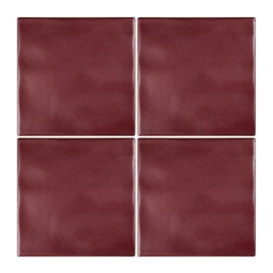 Pastilhas Cer&acirc;micas Vasaio 15x15 cm (Marsala)