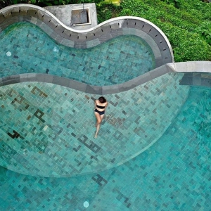 Pedra Hijau Lisa 10x10 cm - m&sup2;