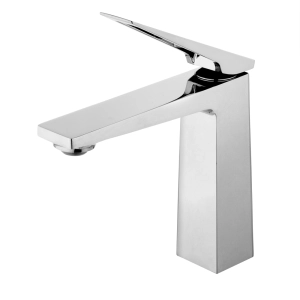 Torneira Monocomando Baixa para Banheiro (Zeya Cromada) - Outlet