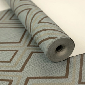 Papel de Parede Geométrico Lavável 10,00 x 0,53 m (Splendore Quattro)