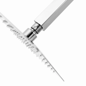 Ducha de Inox Quadrada 20x20 cm de Teto (Cromada)