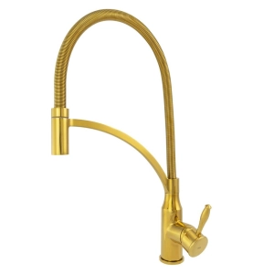 Torneira Monocomando Gourmet de Cozinha (Riviera Dourada)