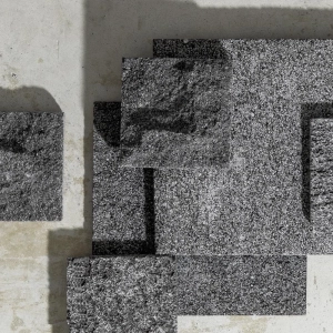 Pedra Hitam Lisa 20x20 cm - m&sup2;