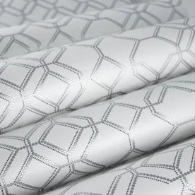 Produto Papel de Parede Geométrico Metalizado Lavável 10,00 x 0,53 m (Imperiale Otto)