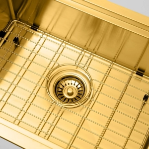 Kit Cuba Workstation Inox com Acessórios (Kyoto Dourada Fosca)