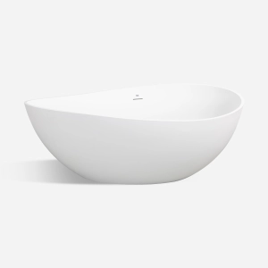 Banheira de Imersão Solid Surface 160 cm (Bremen Branca)