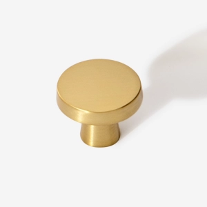 Puxador para Móvel Ponto Zamac (Pompeia Dourado Fosco)