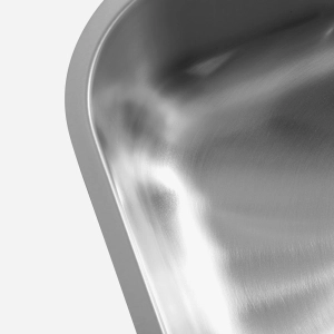 Cuba de Cozinha Inox Retangular 50x34 cm (Fuji Escovada)