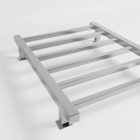 Produto Toalheiro Térmico 6 Barras Quadrado (Bardi Escovado)