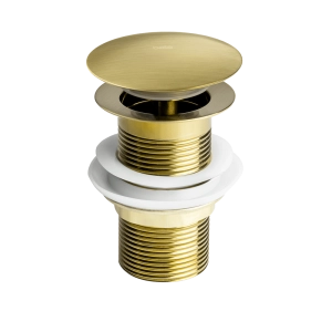 V&aacute;lvula Click de Inox para Cubas (Dourada Fosca)