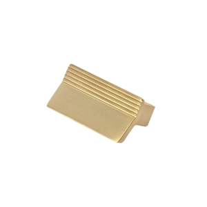Puxador para Móvel Alça Sobrepor 32 mm Zamac (Troia Dourado Fosco)