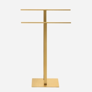 Toalheiro de Piso em Inox (Bellini Dourado)