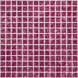 Produto Pastilhas Adesivas Resinadas Quadrada (Glitter Pink)