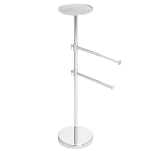 Toalheiro de Piso em Inox (Donatello Cromado)