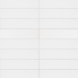 Pastilhas Cerâmicas Colors 6x24 cm (White)