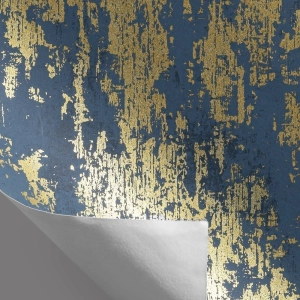Papel de Parede Textura Met&aacute;lica Lav&aacute;vel 10,00 x 0,53 m (Pittura Cinque)