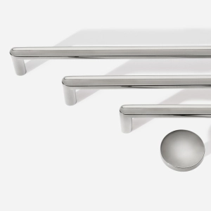 Puxador para M&oacute;vel Ponto Zamac (Cartago Cromado)