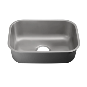 Cuba de Cozinha Inox Retangular 50x34 cm (Fuji Cinza Fosca)